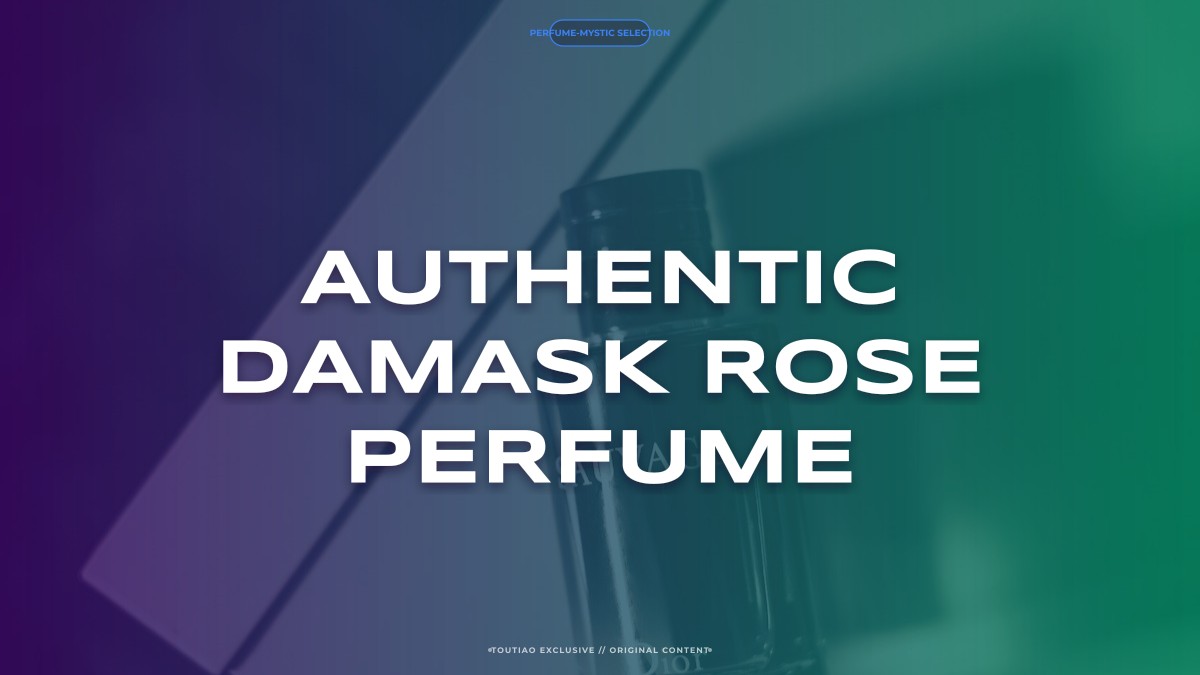 authentic Damask rose perfume