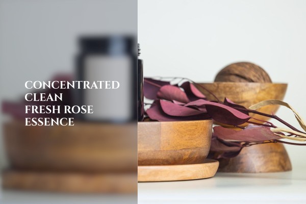 concentrated clean fresh rose essence
