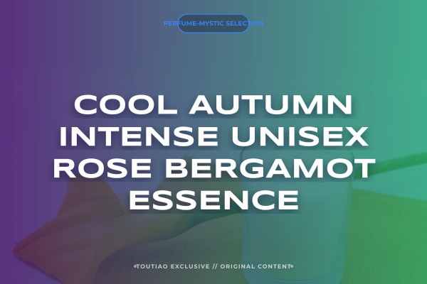 cool autumn intense unisex rose bergamot essence