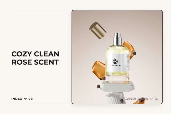 cozy clean rose scent