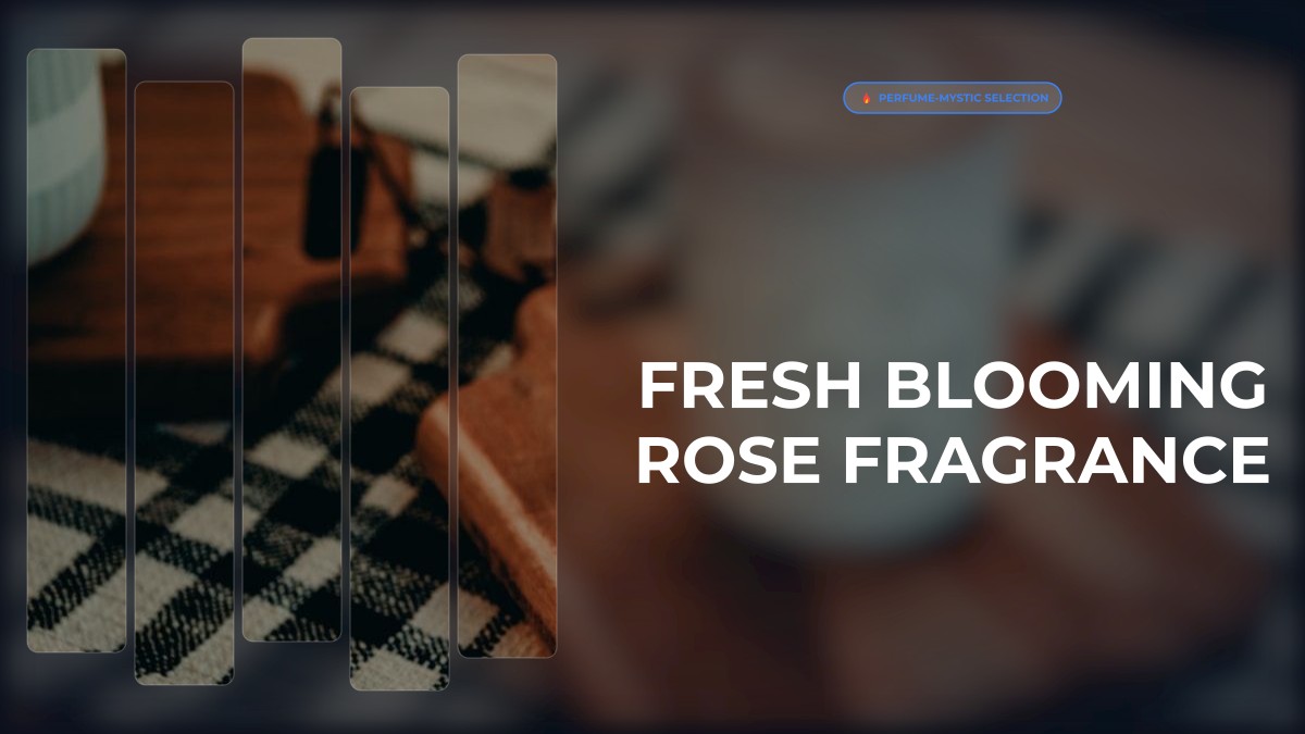 fresh blooming rose fragrance