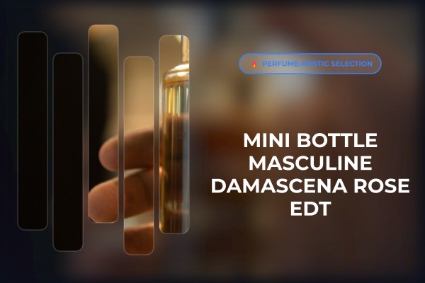 mini bottle masculine damascena rose edt