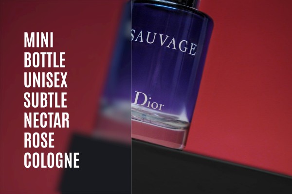 mini bottle unisex subtle nectar rose cologne