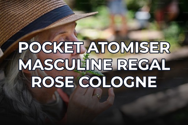 pocket atomiser masculine regal rose cologne