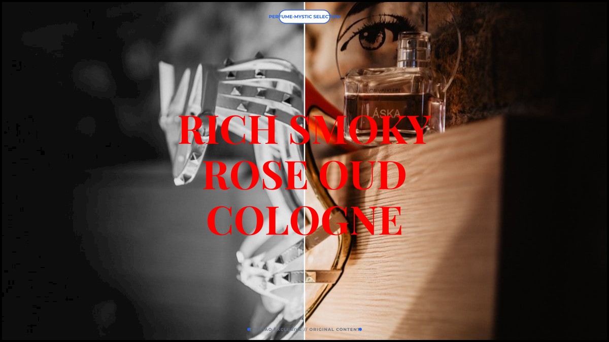 rich smoky rose oud cologne