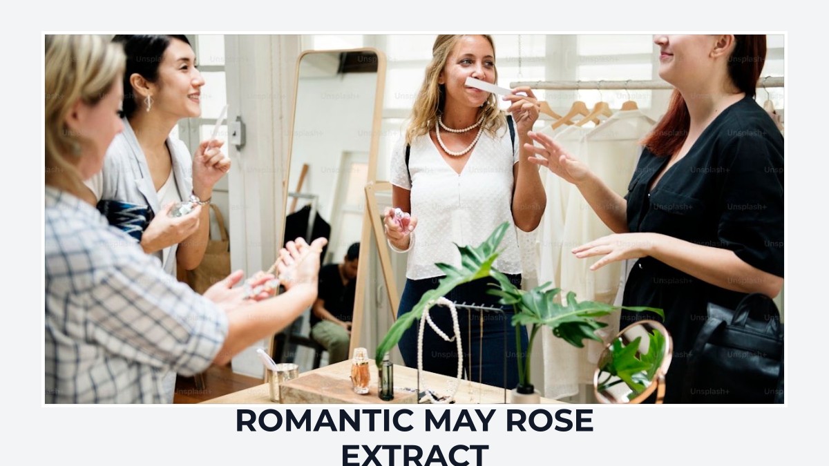romantic May rose extract