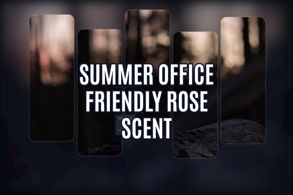 summer office friendly rose scent
