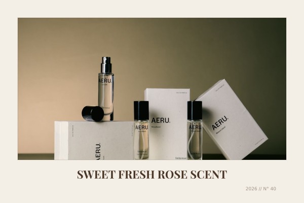 sweet fresh rose scent