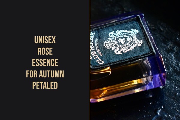 unisex rose essence for autumn petaled