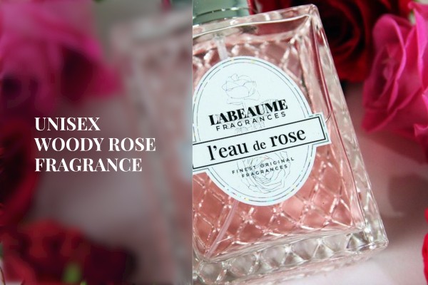 unisex woody rose fragrance